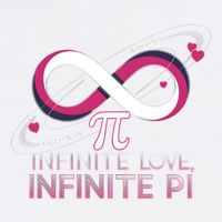 Infinite Love Infinite Pi Math ValentineS Day Design Meaningful Gift Garment-Dyed Sweatshirt