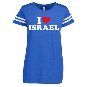 I love Israel Enza Ladies Jersey Football T-Shirt