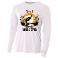 I Love It When She Bends Over Fishing Cooling Performance Long Sleeve Crew