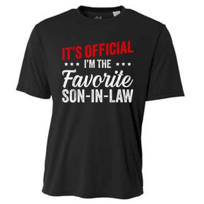 Its L Im The Favorite Soninlaw Funny Vintage Cooling Performance Crew T-Shirt