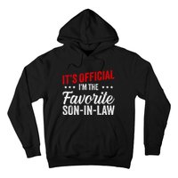 Its L Im The Favorite Soninlaw Funny Vintage Hoodie