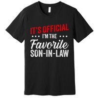 Its L Im The Favorite Soninlaw Funny Vintage Premium T-Shirt