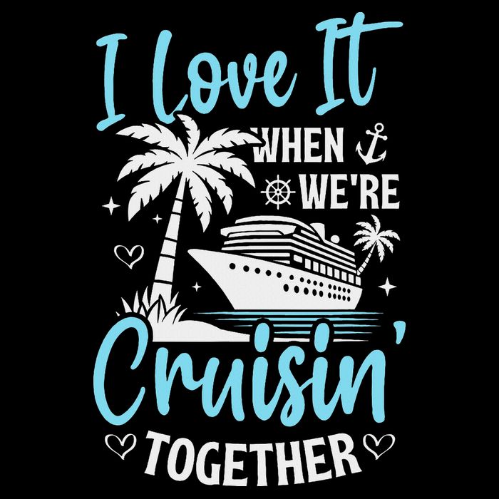 I Love It When We're Cruising Together Cruise Couples Family Impact Tech Backpack