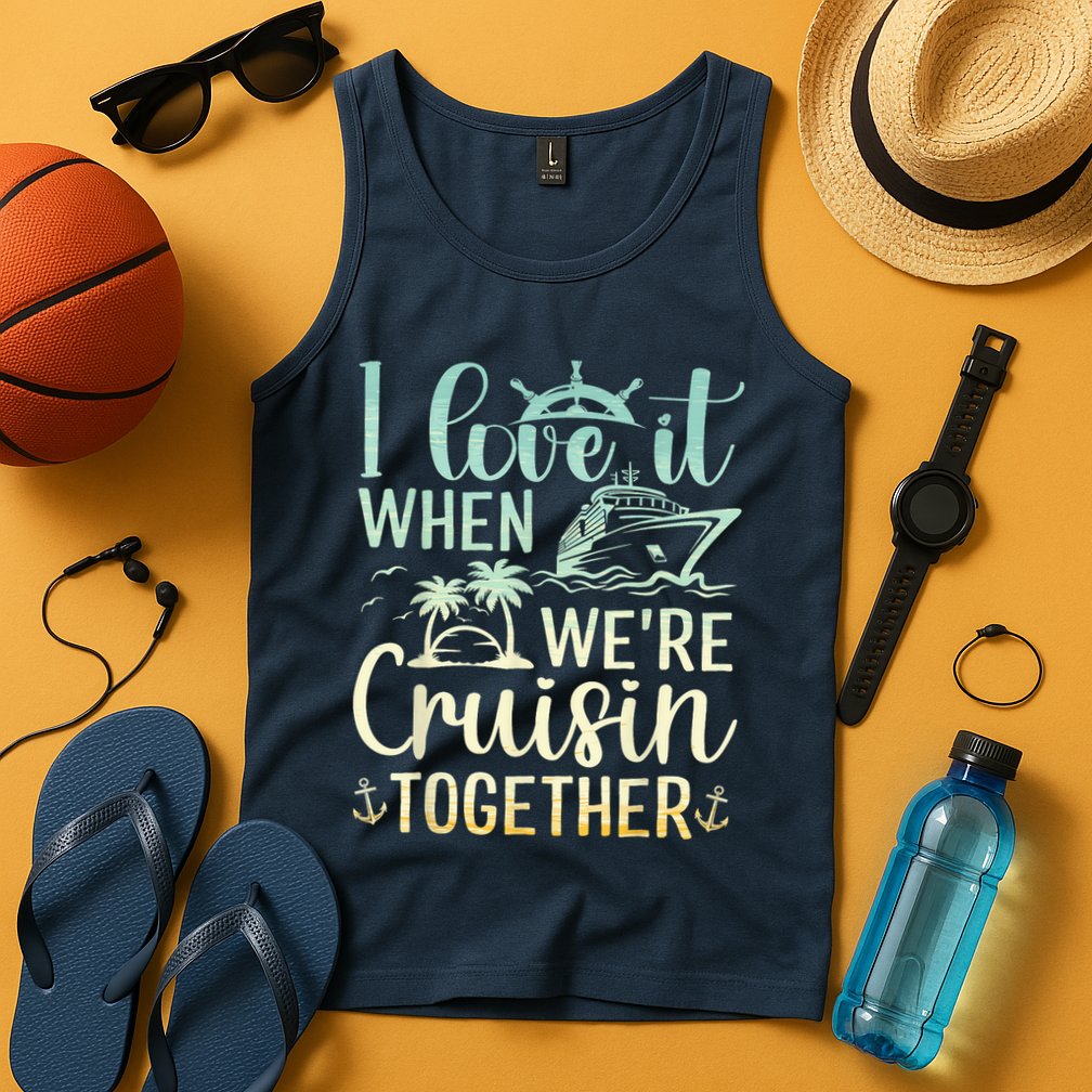 I Love It When We Are Cruisin Together Cruise Ship Lover Tank Top