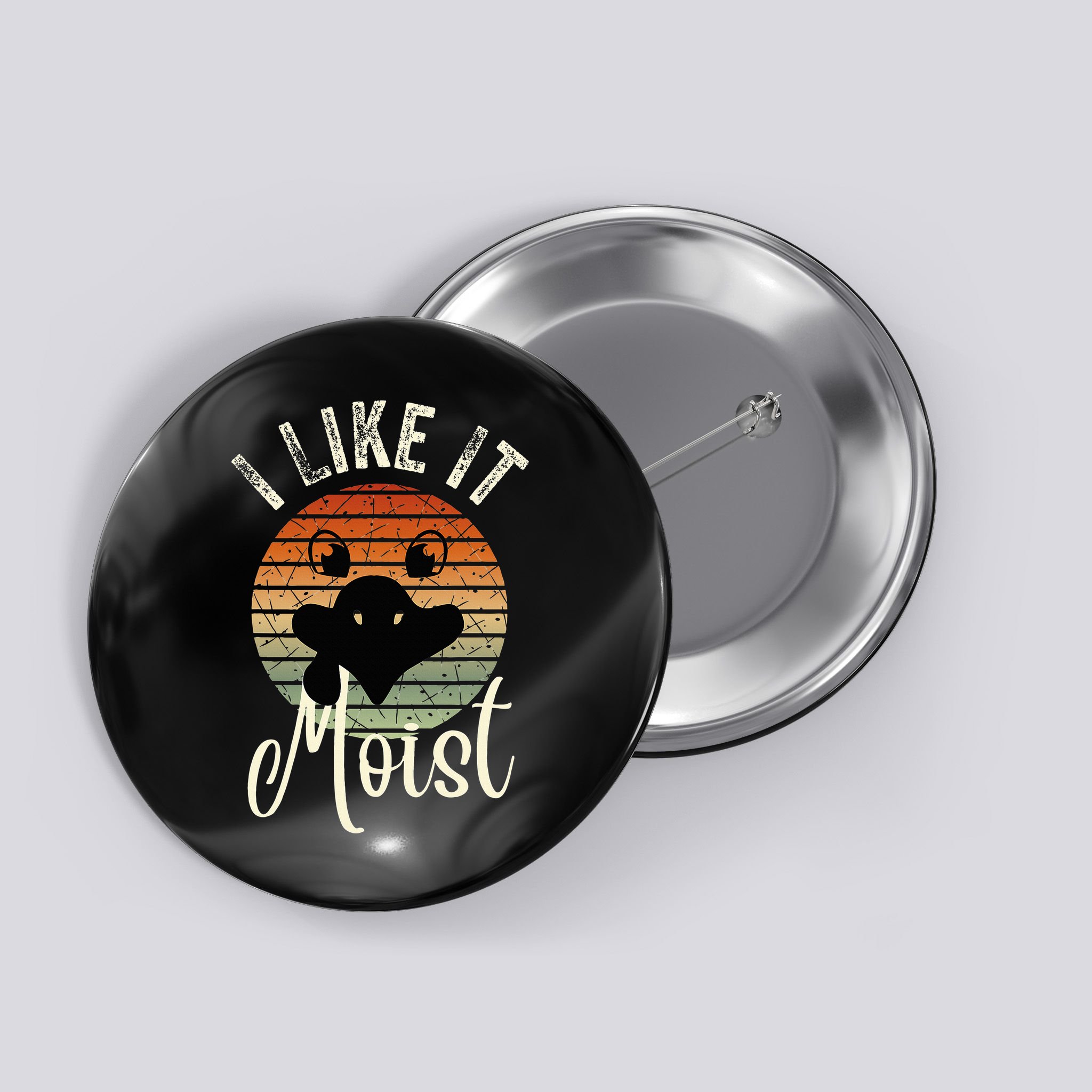 I Like It Moist Funny Thanksgiving Turkey Day Family Dinne Button