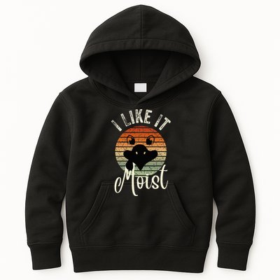 I Like It Moist Funny Thanksgiving Turkey Day Family Dinne Kids Hoodie