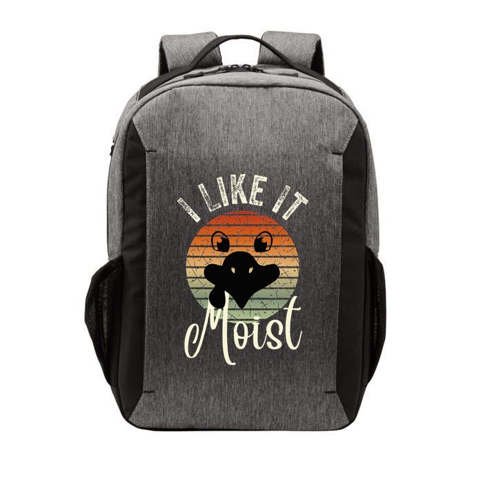I Like It Moist Funny Thanksgiving Turkey Day Family Dinne Vector Backpack