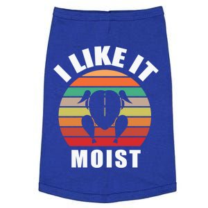 I Like It Moist Thanksgiving Costume Turkey Day Funny Retro Gift Doggie Tank