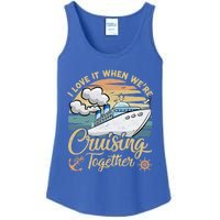 I Love It When Were Cruising Together Vintage Retro Cruise Gift Ladies Essential Tank