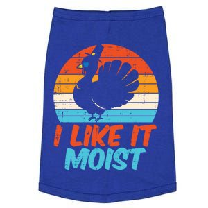 I Like It Moist Turkey Funny Thanksgiving Adult Gift Doggie Tank