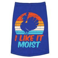 I Like It Moist Turkey Funny Thanksgiving Adult Gift Doggie Tank