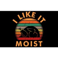 I LIKE IT MOIST Thanksgiving Costume Turkey Leg Day Bumper Sticker