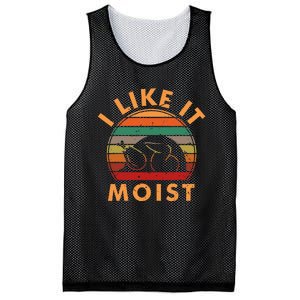 I LIKE IT MOIST Thanksgiving Costume Turkey Leg Day Mesh Reversible Basketball Jersey Tank