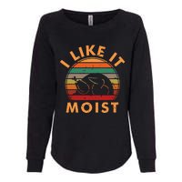 I LIKE IT MOIST Thanksgiving Costume Turkey Leg Day Womens California Wash Sweatshirt