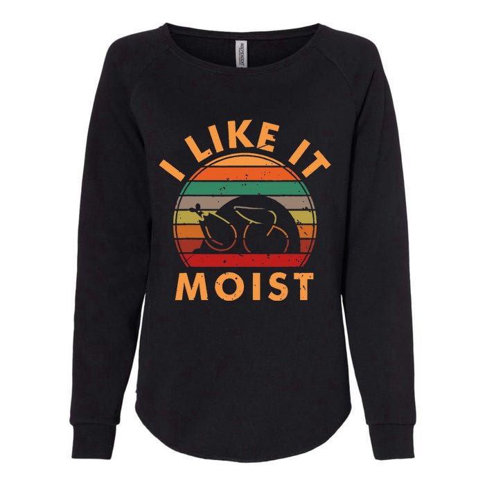 I LIKE IT MOIST Thanksgiving Costume Turkey Leg Day Womens California Wash Sweatshirt