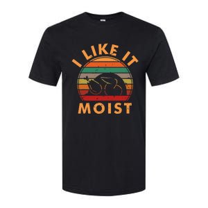 I LIKE IT MOIST Thanksgiving Costume Turkey Leg Day Softstyle CVC T-Shirt