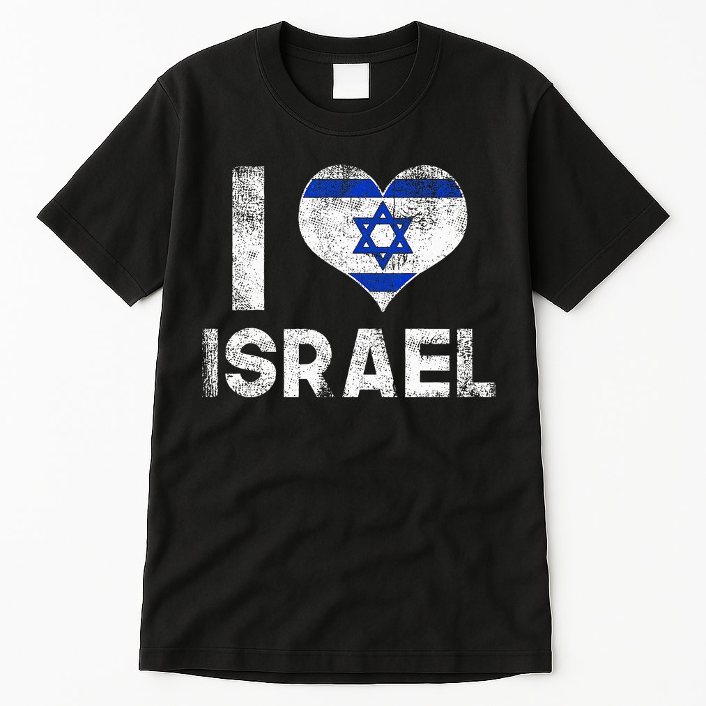 I Love Israel Tall T-Shirt