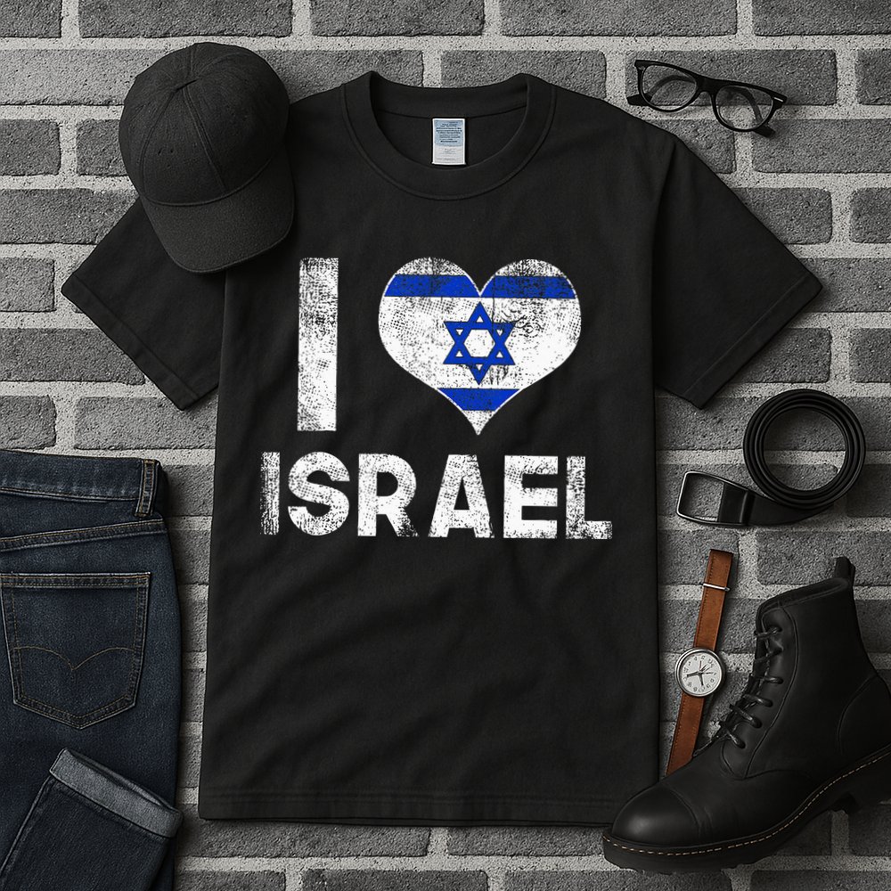 I Love Israel Tall T-Shirt