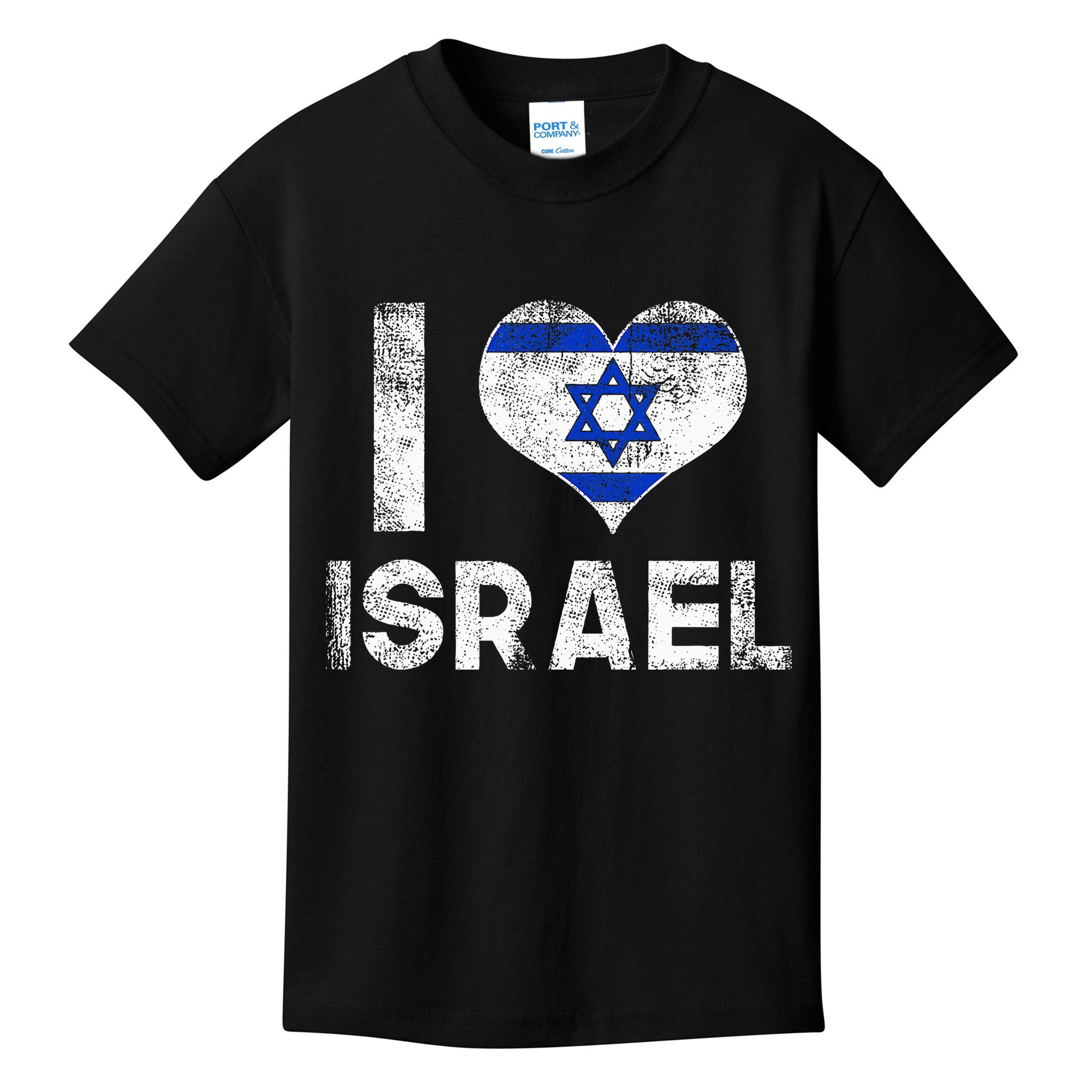 I Love Israel Kids T-Shirt