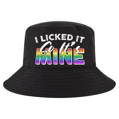 I Licked It So Its Mine Lgbt Cool Comfort Performance Bucket Hat