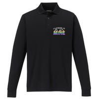 I Licked It So Its Mine Lgbt Performance Long Sleeve Polo