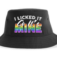 I Licked It So Its Mine Lgbt Sustainable Bucket Hat