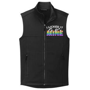 I Licked It So Its Mine Lgbt Collective Smooth Fleece Vest