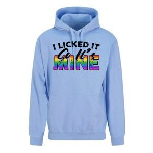 I Licked It So Its Mine Lgbt Unisex Surf Hoodie