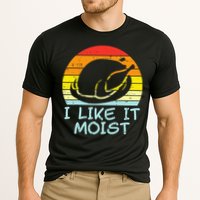I Like It Moist Turkey Retro Funny Thanksgiving Performance Shirt