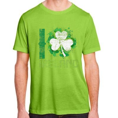 I Love Ireland Saint Patrick's Day Adult ChromaSoft Performance T-Shirt