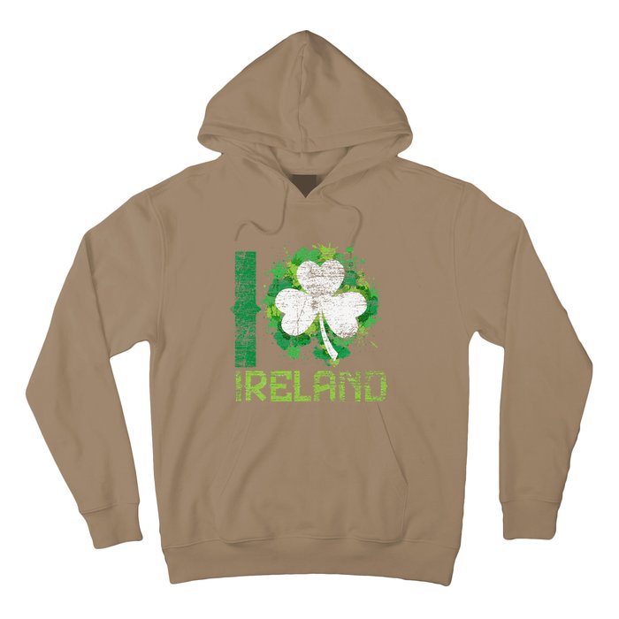 I Love Ireland Saint Patrick's Day Hoodie