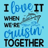 I Love It When Were Cruisin Together Meaningful Gift Women's V-Neck T-Shirt