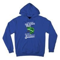 I Like It When She Bends Over Fishing Funny Gift Great Gift Tall Hoodie