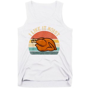 I Like It Moist Thanksgiving Costume Turkey Tank Top