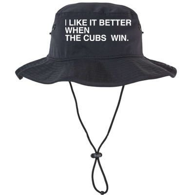 I Like It Better When The Cubs Win Bucket Hat