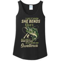 I Like It When She Bends Over Fishing Gifts Father's Day Ladies Essential Tank