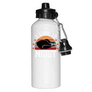 I Like It Moist Funny Thanksgiving Great Gift Aluminum Water Bottle