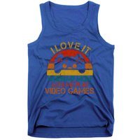 I Love It When My Mom Lets Me Play Video Games Vintage Gamer Gift Tank Top