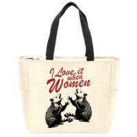 I Love It When Women Zip Tote Bag
