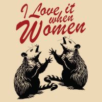 I Love It When Women Zip Tote Bag