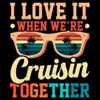 I Love It When Were Cruisin Together Boating Cruise Trip Gift Impact Tech Backpack