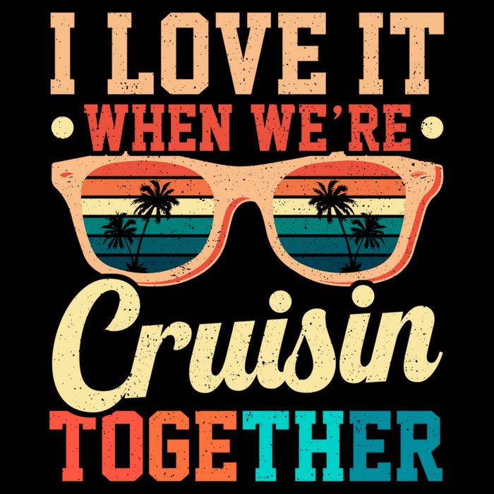 I Love It When Were Cruisin Together Boating Cruise Trip Gift Impact Tech Backpack