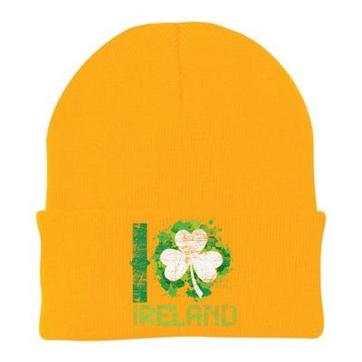 I Love Ireland Saint Patrick's Day Knit Cap Winter Beanie