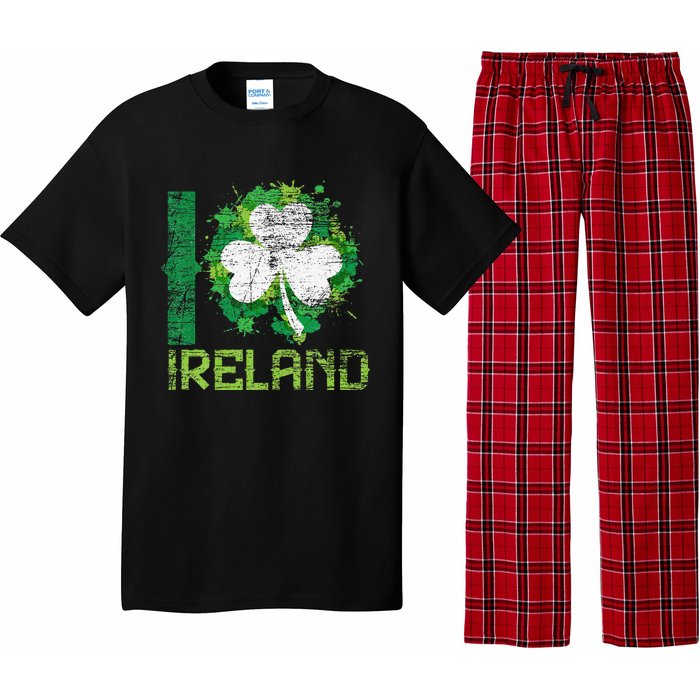 I Love Ireland Saint Patrick's Day Pajama Set