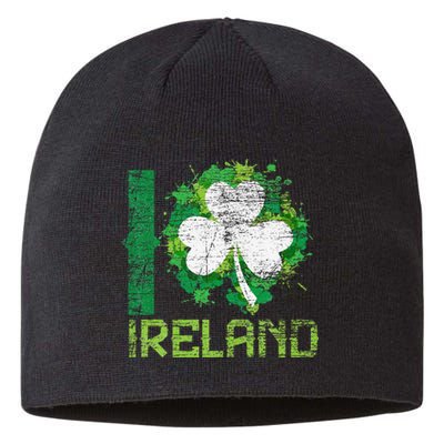 I Love Ireland Saint Patrick's Day Sustainable Beanie