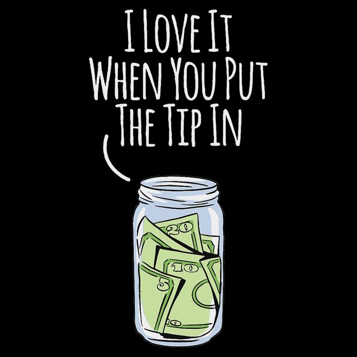 I Love It When You Put The Tip In For Bartender 16 in Basic Backpack