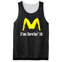 IM Lovin It Humorous Offensive Innuendo Mesh Reversible Basketball Jersey Tank