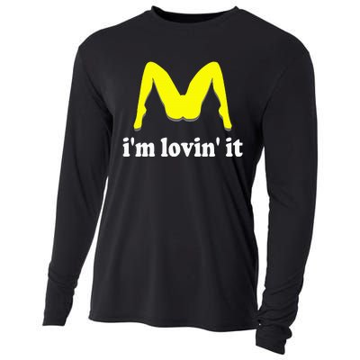 IM Lovin It Humorous Offensive Innuendo Cooling Performance Long Sleeve Crew