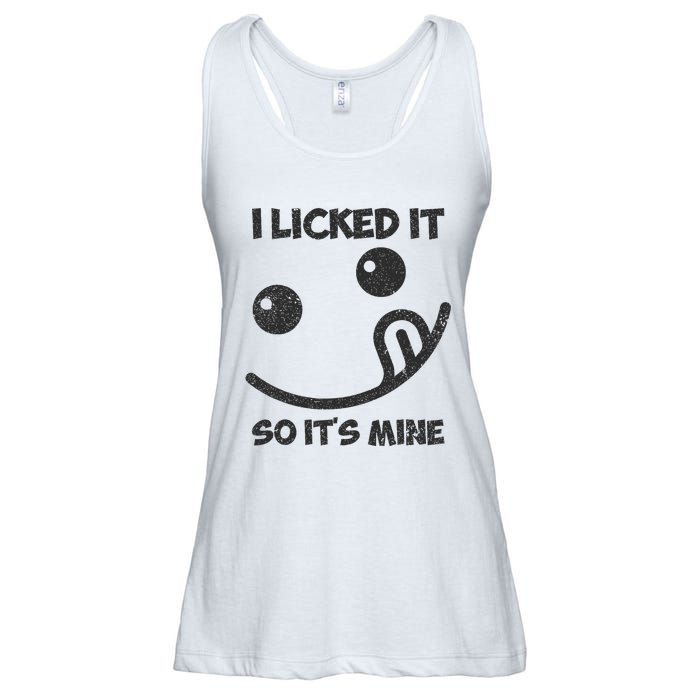 I Licked It So ItS Mine Ladies Essential Flowy Tank