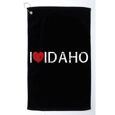 I Love Idaho Golf Towel